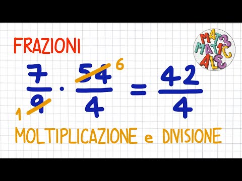 FRAZIONI moltiplicazione e divisione _ FR20