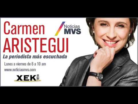 Carmen Aristegui  manda saludos a Nuevo Laredo XEK 960AM.