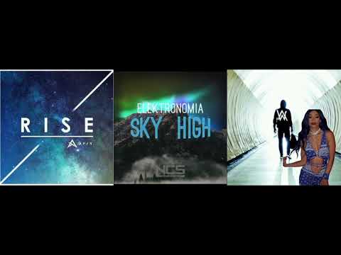 Faded x Sky High x Rise (Mashup) - Ampyx, Alan Walker & Elektronomia