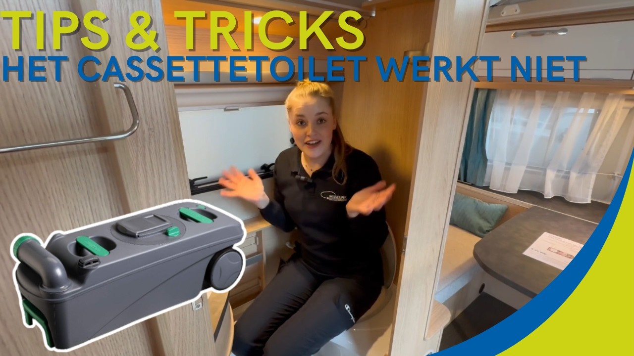 Het cassettetoilet werkt niet | Veelvoorkomende problemen en oplossingen