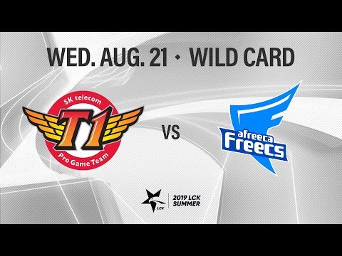SKT vs AF | Wild Card H/L 08.21 | 2019 LCK Summer