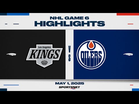 NHL Game 6 Highlights | Kings vs. Oilers - May 1, 2025