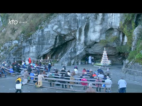 Chapelet du 24 décembre 2022 à Lourdes