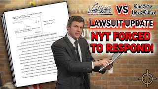 LEGAL UPDATE: NYT FORCED by court to ANSWER Veritas's defamation allegations, STUNNING Admissions