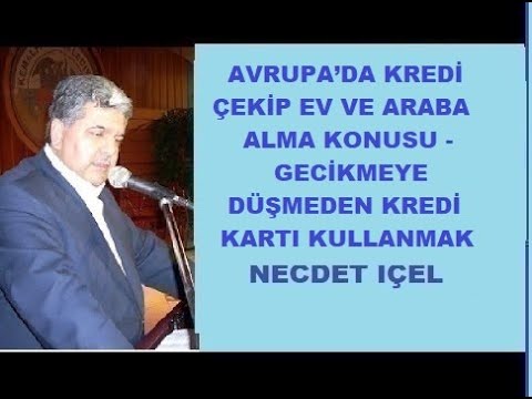 TAKING A LOAN IN EUROPE TO BUY A HOUSE AND A CAR - USING A CREDIT CARD WITHOUT DELAY