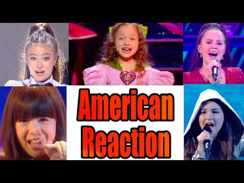 American Reaction to First Look at Junior Eurovision Rehearsals 2023 - Part 1