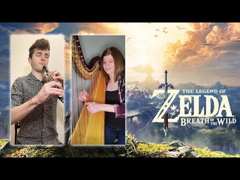 Zelda: Breath of the Wild Theme | Harp & Oboe Cover: Kristan Toczko & Collin Vodicka