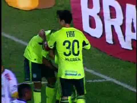 Grêmio Prudente 0 x 1 Palmeiras Campeonato Brasileiro 2010 24 Rodada - Gols