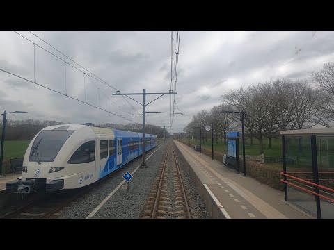 4K Cabinerit Emmen - Zwolle (sneltrein) 10-04-2021