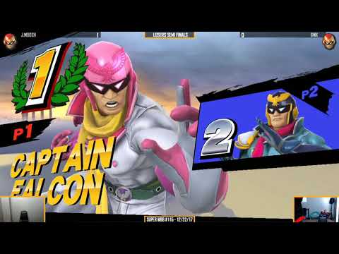 Super WBB #115 | J.Moosh (Falcon) vs 6WX (Falcon) - Losers Semi Finals - Smash4