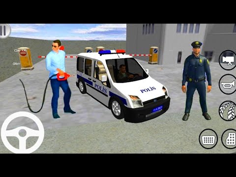 ford transit connect police van driving simulator  -  android gameplay#11