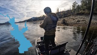 Fishing a new body of water in Northern California