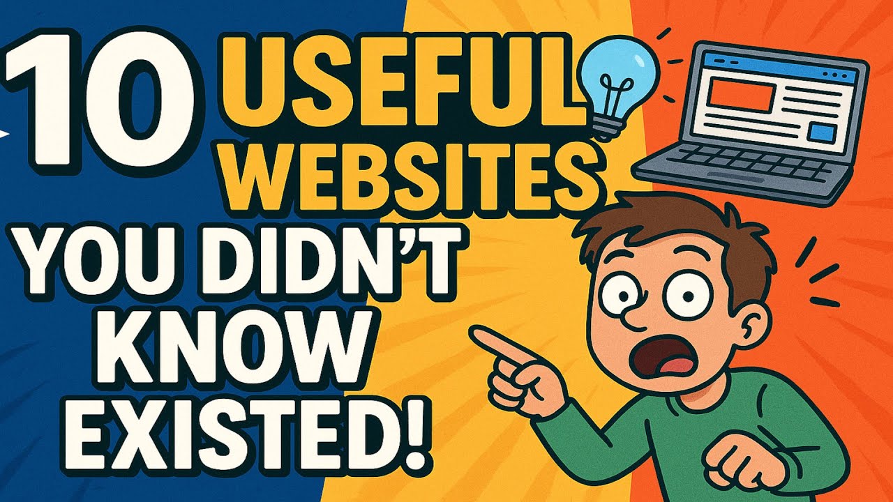 10 ALL-NEW USEFUL WEBSITES You Didn't Know Existed! 2025