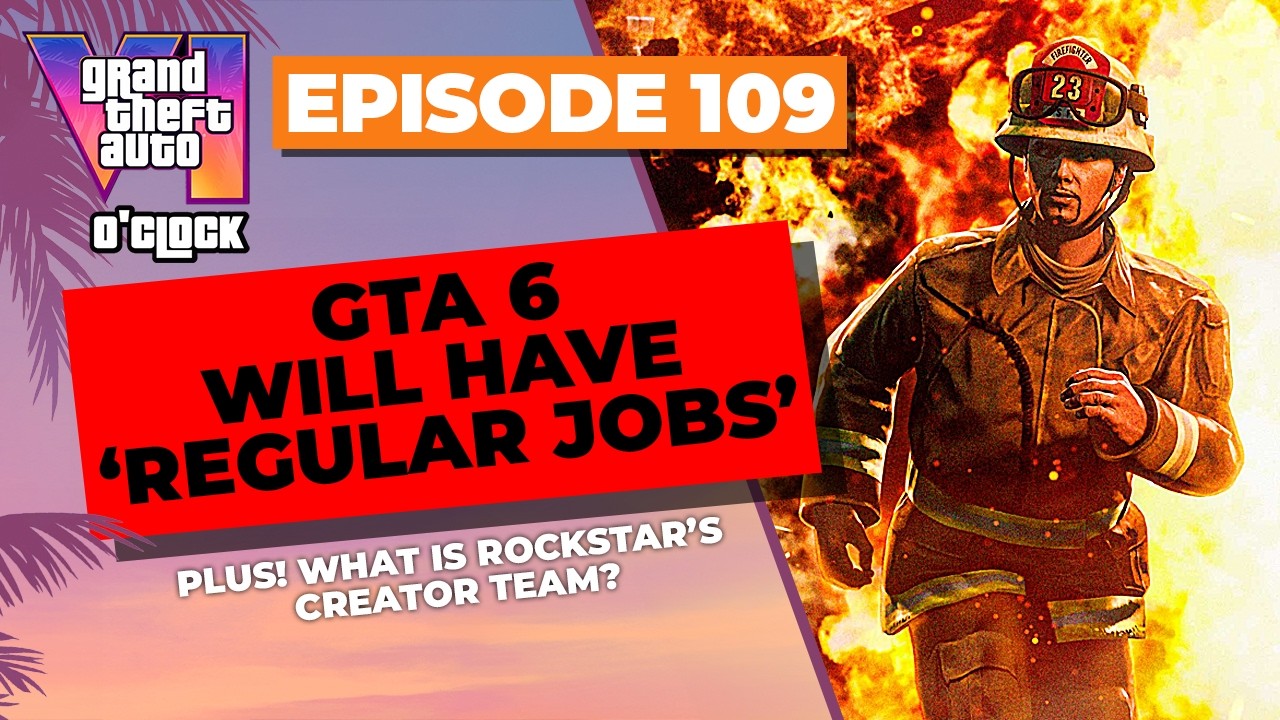GTA 6 Will Have 'Regular Jobs' - GTA VI O'clock - Episode 109 - YouTube