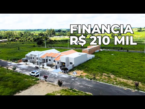 CASA NOVA 2 QUARTOS, GARAGEM E LAVANDERIA FINANCIÁVEL CONSELHEIRO MAIRINCK PR R$ 210 MIL Cód. 2598