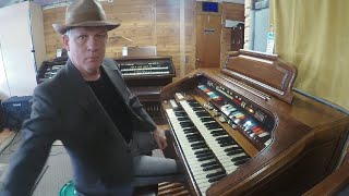 Video thumbnail for Spanish Eyes performed on the Hammond Colonnade console organ by Jeff Beyer