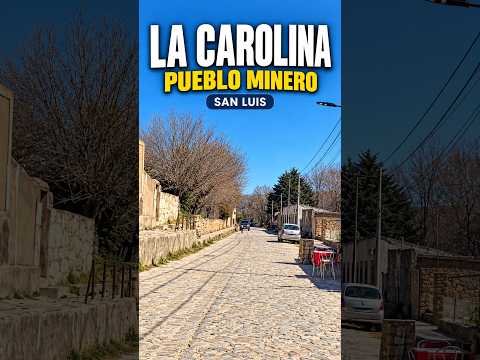 Así es La Carolina, el pueblo minero de San Luis ⛏️ #shorts #sanluis #lacarolina #trip #travel