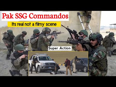 Pakistan SSG Commandos in Action | Pak SSG Operation