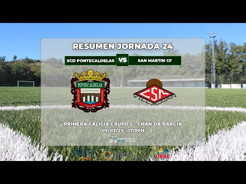 JORNADA 24: SCD PONTECALDELAS - SAN MARTIN CF