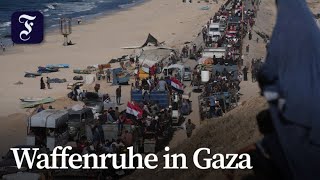 Tausende Palästinenser kehren zurück