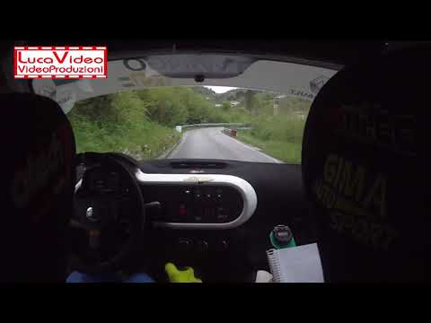 33° Rally Piancavallo 2019 Lanteri-Lanteri Twingo R1A 1°di classe - Cameracar PS8