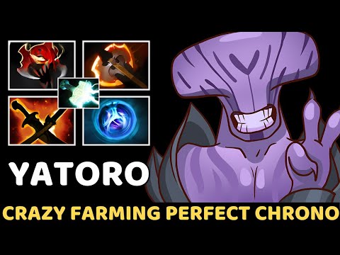 YATORO [Faceless Void] Crazy Farming Perfect Chrono 7.37 Dota 2