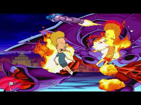 Round 1 and 2 Beavis and Butthead! vs Onslaught HD 1080p 60fps