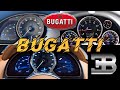 ALL BUGATTI 2005 2023 VEYRON CHEYRON DIVO ACCELERATION BATLLE 0 100