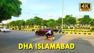 🇵🇰 DHA Islamabad 4K Driving Tour 2025 | Beautiful Streets and Luxury Lifestyle