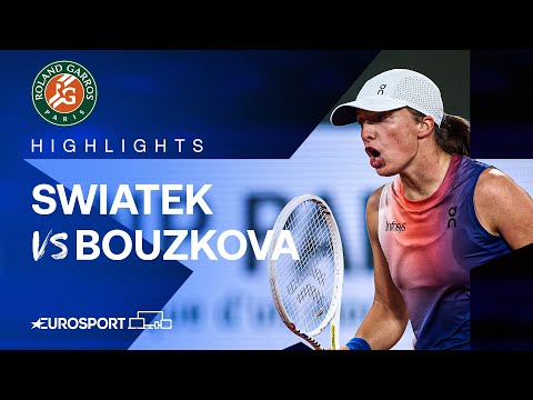 Iga Swiatek vs Marie Bouzkova | Round 3 | French Open 2024 Highlights 🇫🇷
