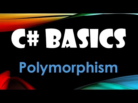 56. (C# Basics Beginner Tutorial) Polymorphism