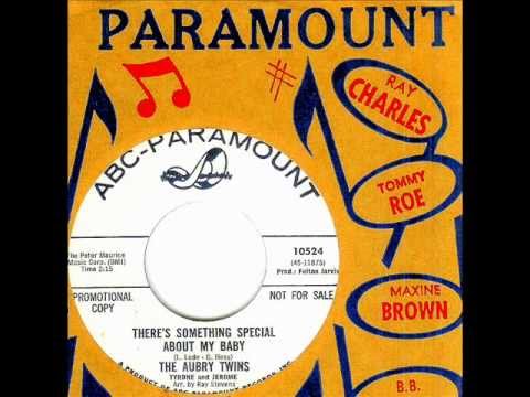Aubry Twins - THERE'S SOMETHING SPECIAL ABOUT MY BABY  (Ray Stevens)  (1963)