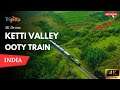 Ooty Train Through Ketti Valley Cinematic Drone Nilgiris 4K UHD