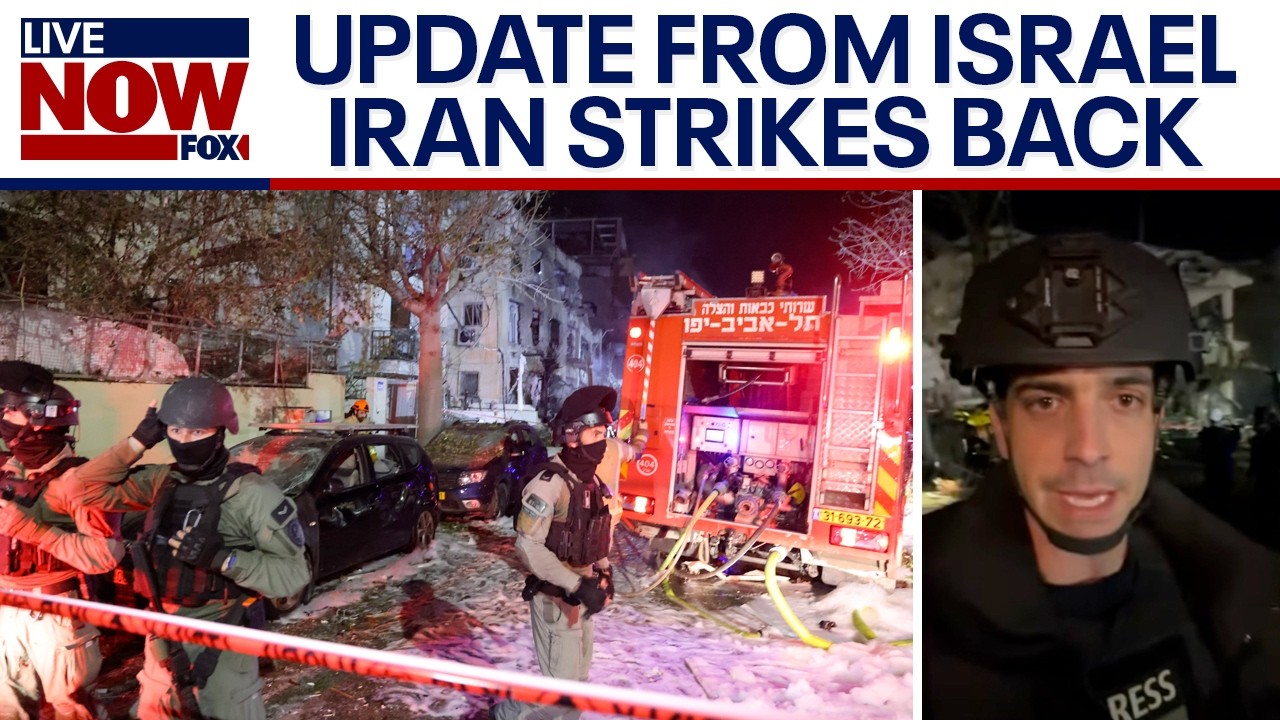 UPDATE: from Tel Aviv in Israel as Iran strikes back