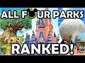 Ranking the Disney World Parks (Orlando, Florida)