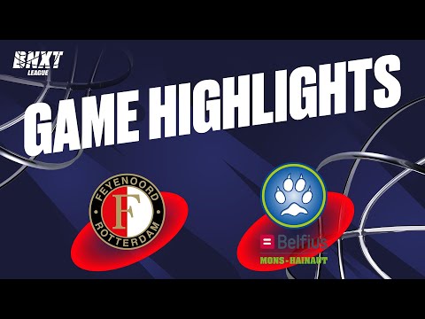 Zeeuw & Zeeuw Feyenoord Basketball vs. Belfius Mons-Hainaut - Game Highlights