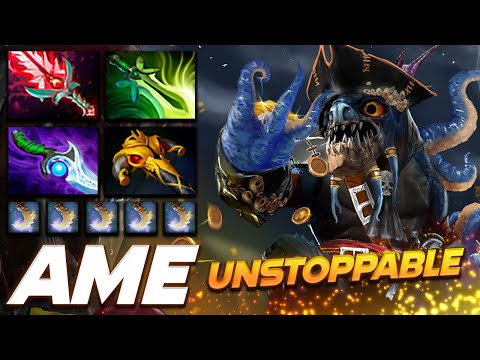 Ame Slark Unstoppable Shark - Dota 2 Pro Gameplay [Watch & Learn]