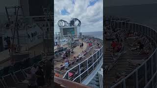 Pool Deck and Beautiful Water View from the MSC Seaside!!