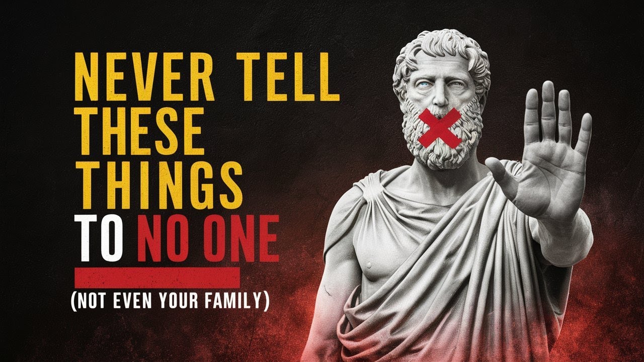 9 Things You Should Never Tell Anyone – Master the Art of Discretion #motivation #stoicism #stoic