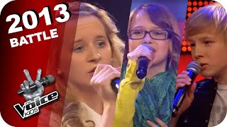 Kelly Clarkson - Because Of You (Luisa, Laura, Laurin) | The Voice Kids 2013 | Battles | SAT.1