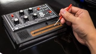Video thumbnail for Show and Tell: Gakken SX-150 DIY Synthesizer by Adam Savage’s Tested
