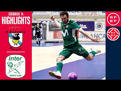Resumen #PrimeraDivisiónFS  | O Parrulo Ferrol 4-5 Movistar Inter | Jornada 14