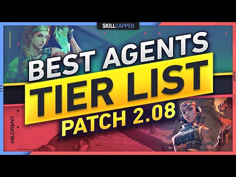 The AGENT META BEFORE BREEZE - New Best Agents Valorant Tier List Patch 2.08