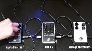 Video thumbnail for Strings Quick Demo : Darkglass Electronics Vintage Microtubes Vs. B3K V.2 Vs Alpha Omicron by Strings Shop