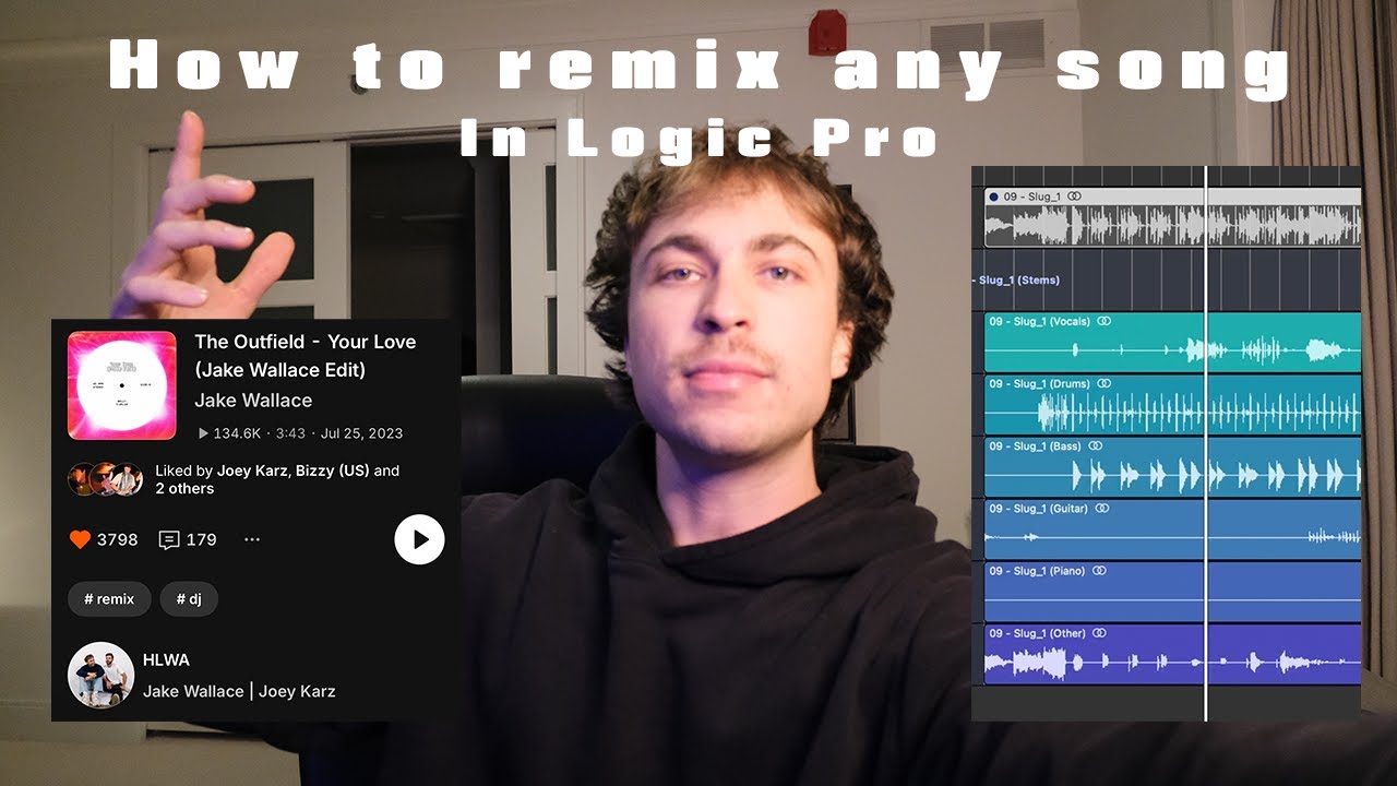 How to remix any song in Logic Pro