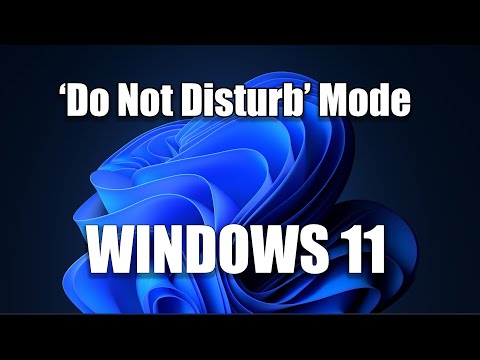 How to Enable ‘Do Not Disturb’ Mode to Stop Notifications in Windows 11