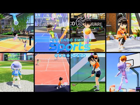 Nintendo Switch Sports | All Eight Game Mode - Including Golf & Basketball *NEW UPDATE