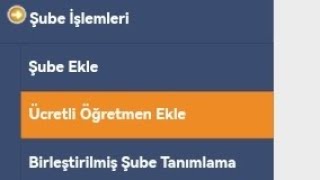 E OKULA ÖĞRETMEN EKLEME / E OKULA ÖĞRETMEN TANIMLAMA NASIL YAPILIR