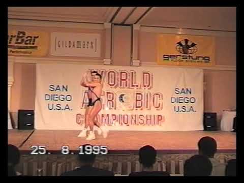 Veronica Presa, Roberto Milillo (Argentina) - 1995 World Aerobic Championship - Top 10