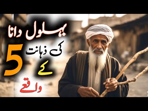Hazrat bahlol dana 5 waqia | bahlol dana | waqia | @INFOatADIL